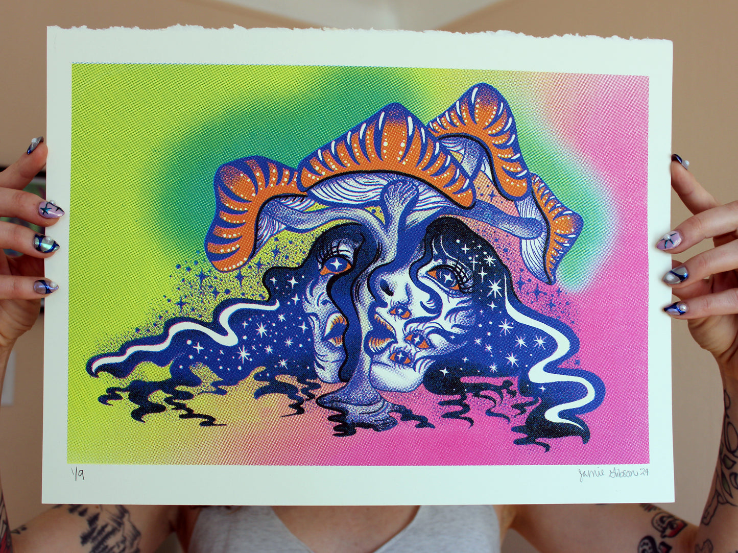 Melting Mushroom CMYK