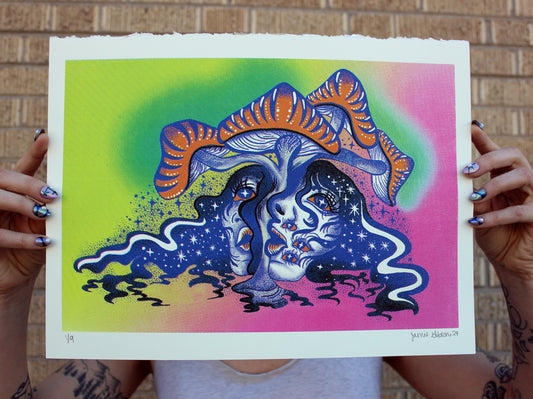 Melting Mushroom CMYK