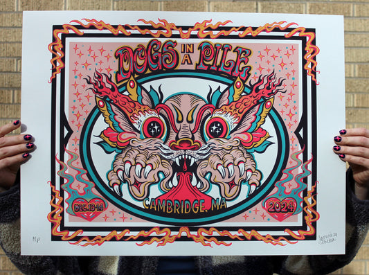 Dogs in a Pile Cambridge, MA 2024