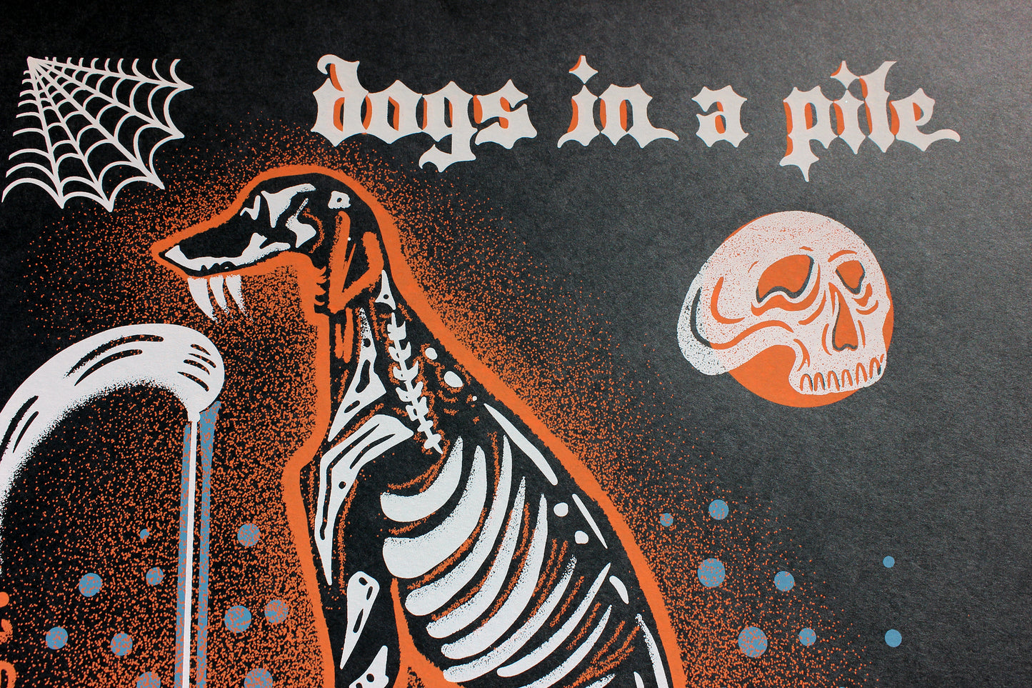 Dogs in a Pile Halloween 2025