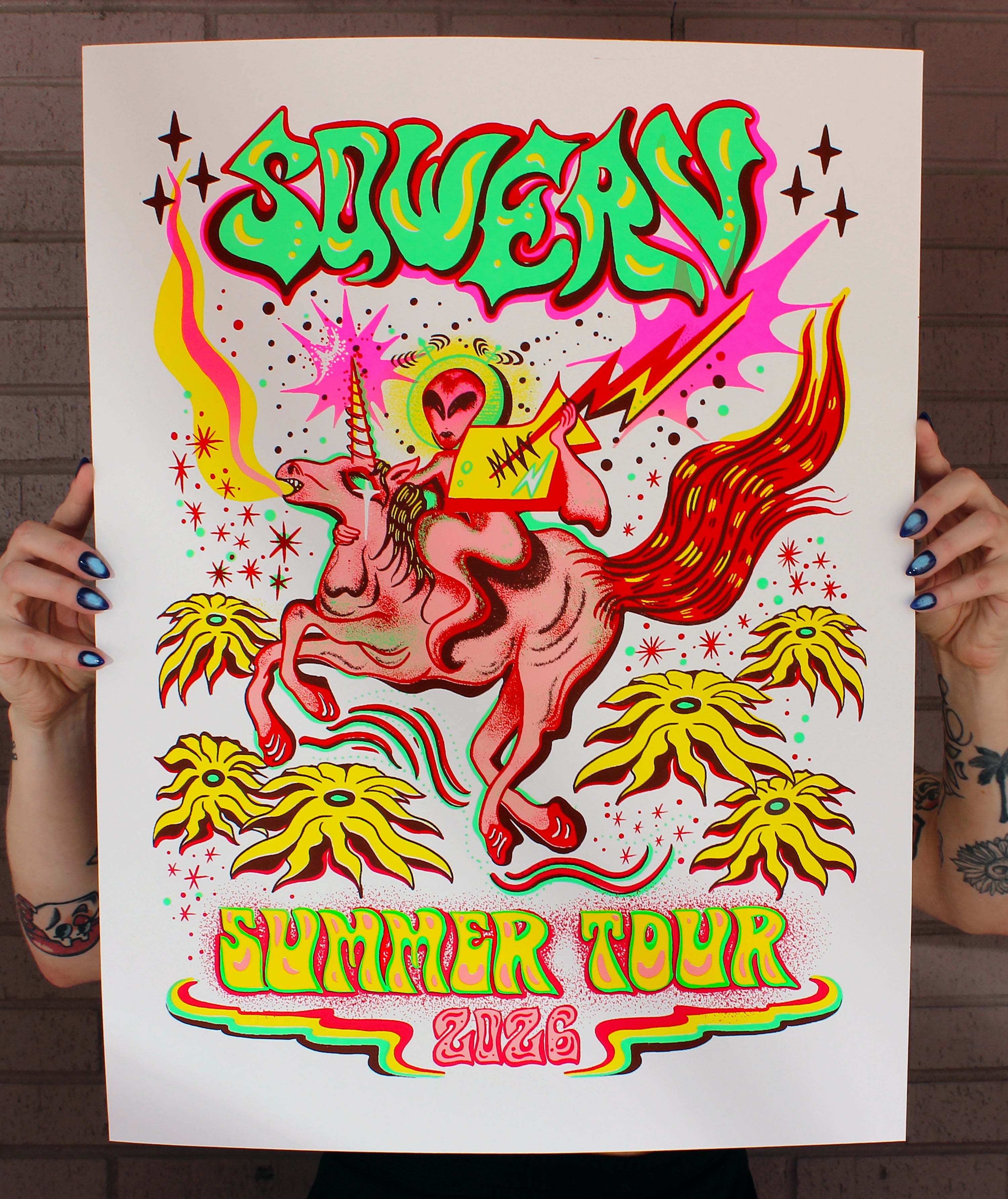 Gig Poster Work – jamprintsart