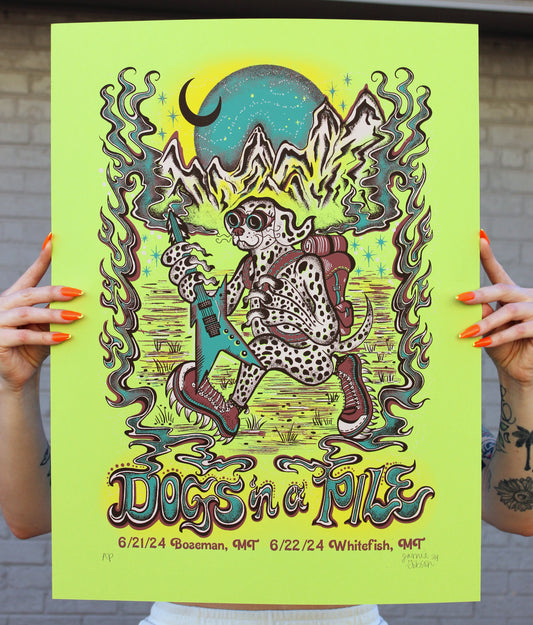 Dogs in a Pile Montana 2024